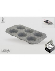 Molde 6 muffis granite...