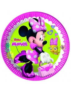 PLATOS 23CM MINNIE ROSA (8UND)