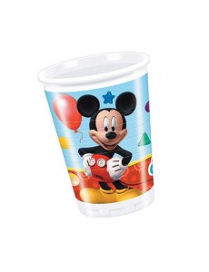 VASOS PLASTICO 200ML MICKEY...