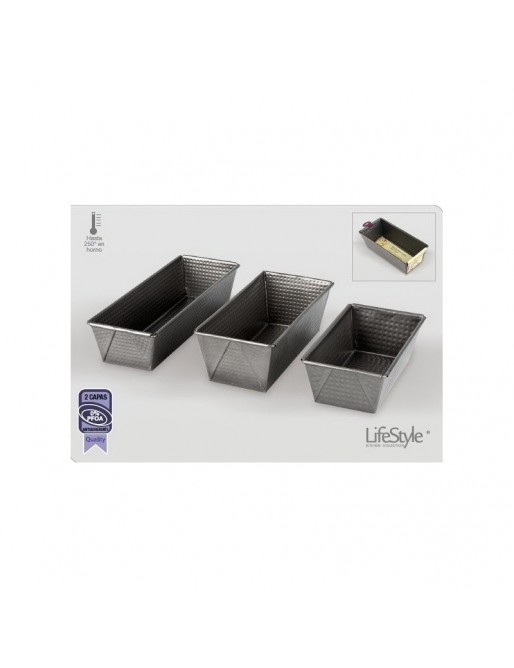 Molde plum cake reforzado antiad.