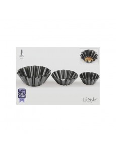 Flanero rizado antiadherente