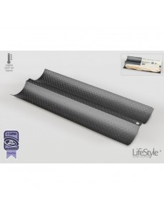 Molde para 2 barras de pan