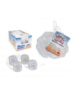 Malla cubitos transparentes...