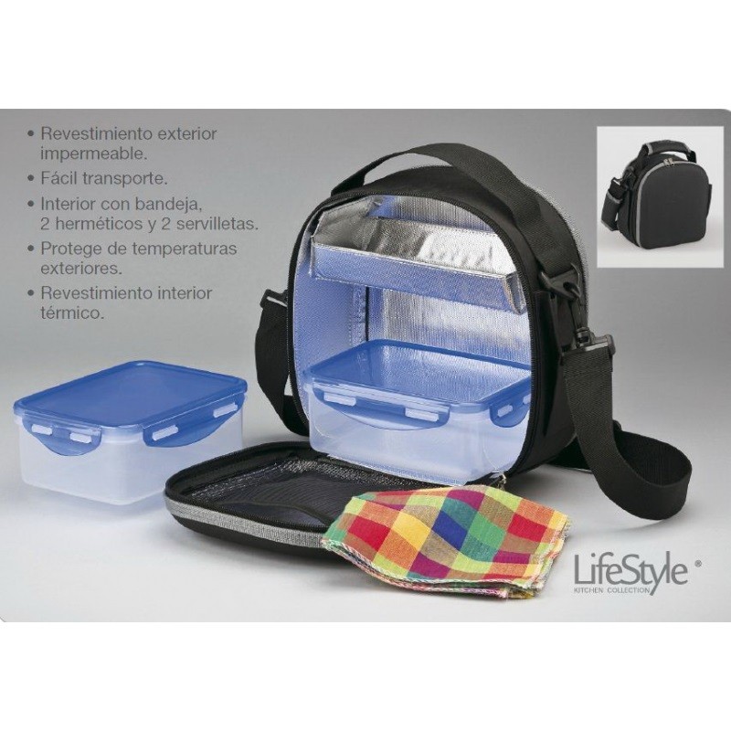 Bolsa porta alimentos termica Hansel Home