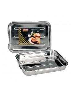 Rustidera inox bistrot 35 cms.