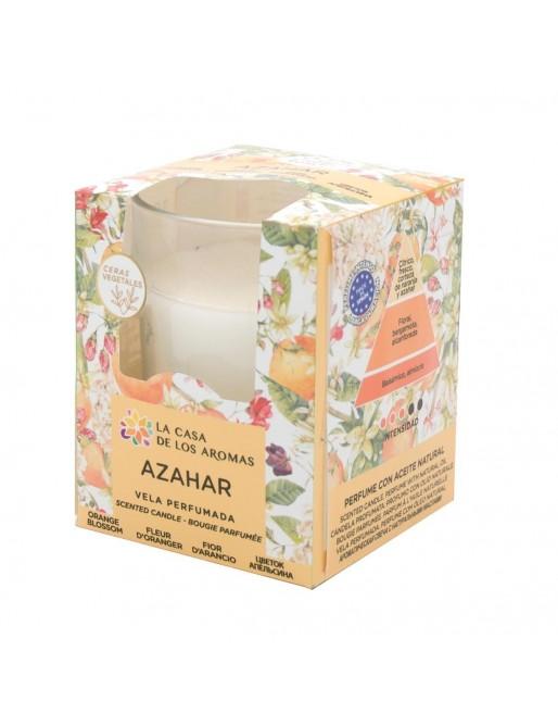 Vaso Vela Perfumada Azahar 140g