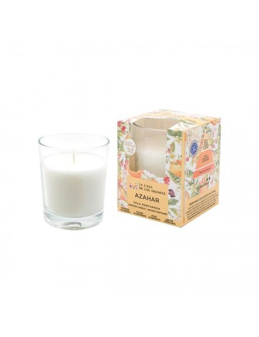 Vaso Vela Perfumada Azahar 140g