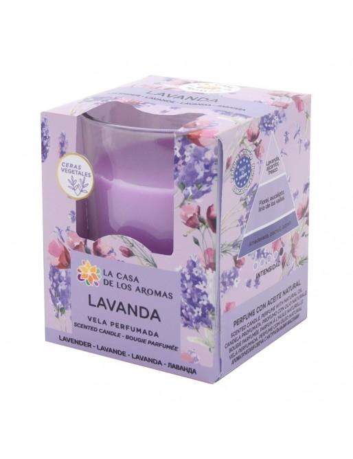 Vaso Vela Perfumada Lavanda 140g