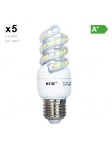 Bombilla espiral mini 9w...