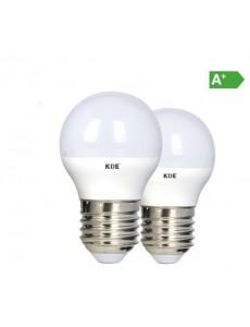 Bombilla esferica g45 7w...