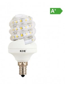 Bombilla espiral 8w e14 luz...