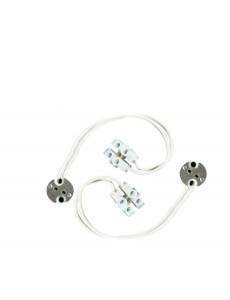 PORTALAMPARA GU5.3 CERAMICA X2