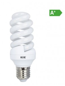 Bombilla espiral mate 10w...