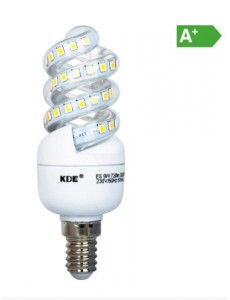 Bombilla espiral mini 9w...