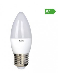 Bombilla vela c37 6w e27...