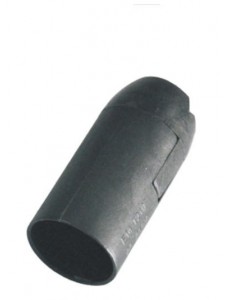 PORTALAMPARA E14 NEGRO