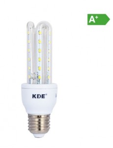 Bombilla 3u 9we27 luz fría