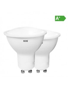 Bombilla gu10 8w luz fría x2