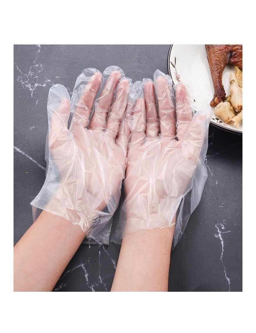 Guantes Desechables de plástico...