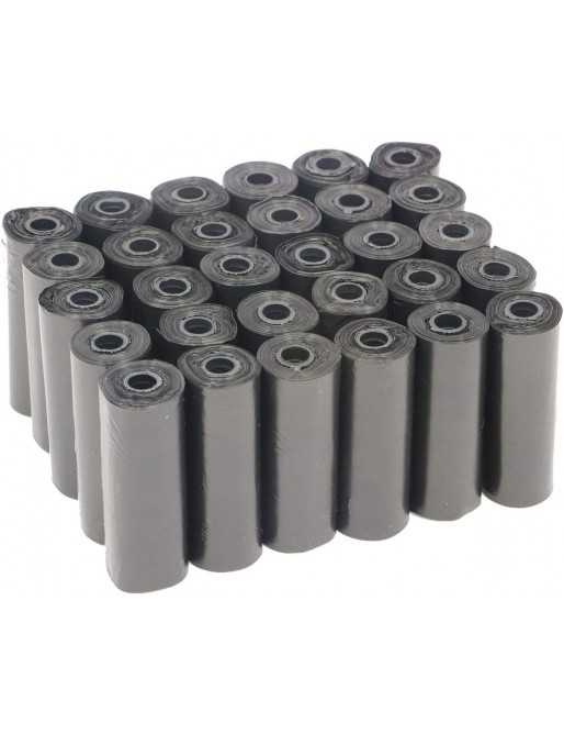 Bolsas para excrementos de perro 20 rollos 300 bolsas negro