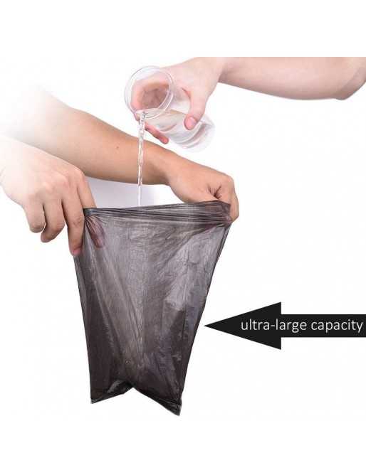 Bolsas para excrementos de perro 20 rollos 300 bolsas negro