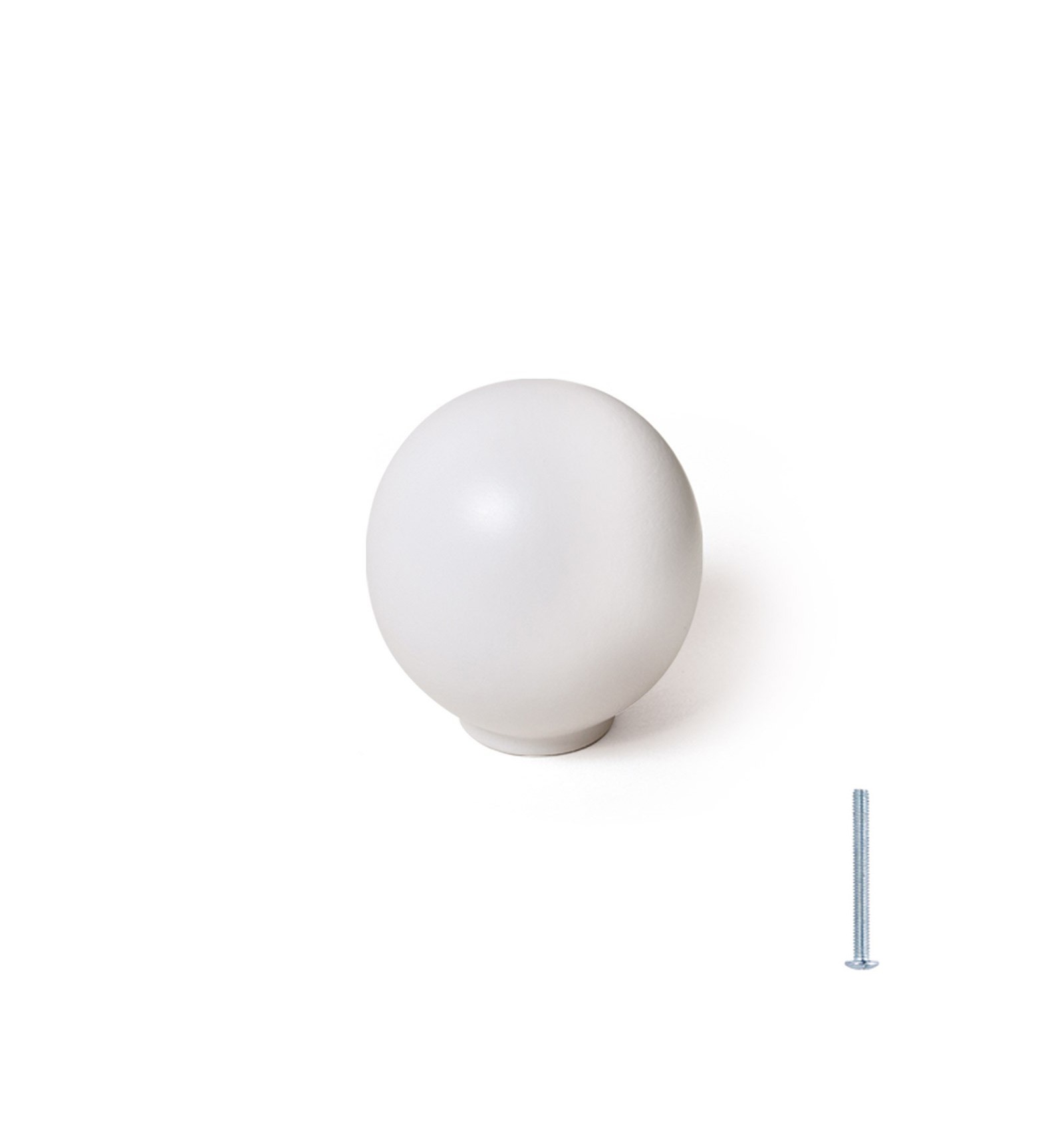 Pomos y tiradores para cajones (Bola blanca gigante , Ø50mm)