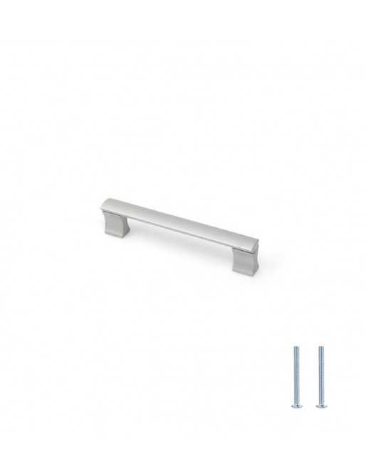 Tiradores y pomos para cajones (ACABADO EN ANODIZADO MATE, 128MM-3)