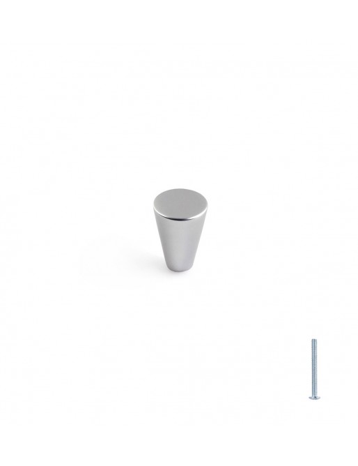 Tiradores y pomos para cajones (ACABADO EN ANODIZADO MATE, 16MM)