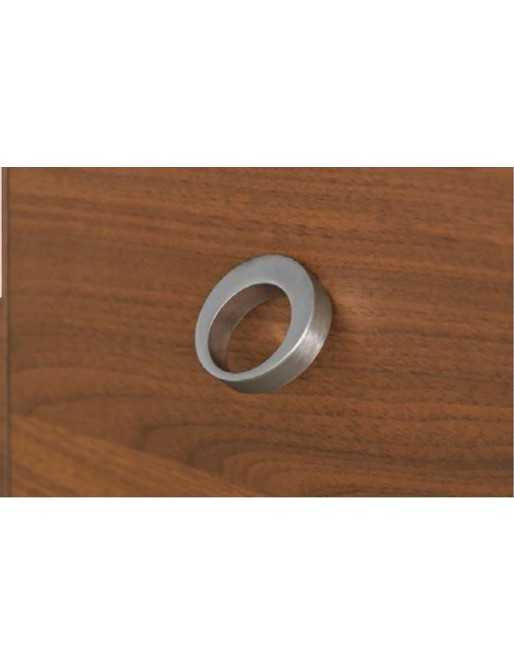 Tiradores y pomos para cajones (ACABADO EN ANODIZADO MATE, 16MM)