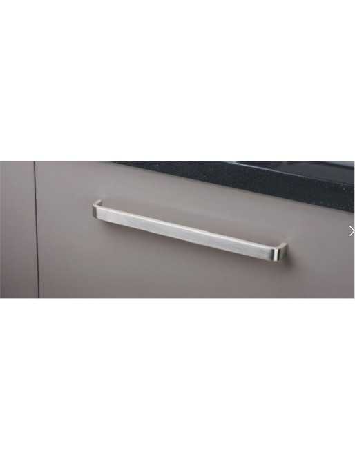 Tiradores y pomos para cajones (ACABADO EN ANODIZADO MATE, 192MM-1)