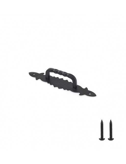 Tiradores y pomos para cajones (ACABADO EN NEGRO, 128MM)