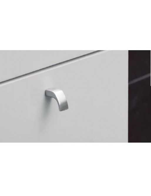 Tiradores y pomos para cajones (ACABADO EN ANODIZADO MATE, 25MM)