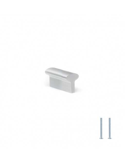 Tiradores y pomos para cajones (ACABADO EN ANODIZADO MATE, 32MM-1)