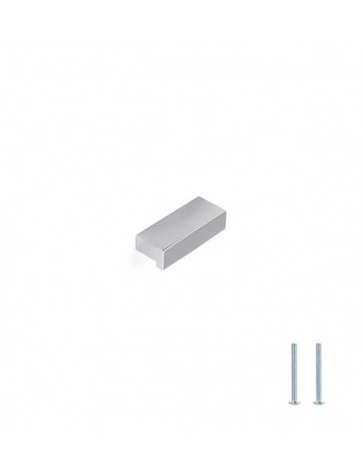 Tiradores y pomos para cajones (ACABADO EN ANODIZADO MATE, 32MM-2)