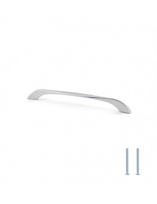 Tiradores y pomos para cajones (ACABADO EN CROMO BRILLO, 192MM-2)