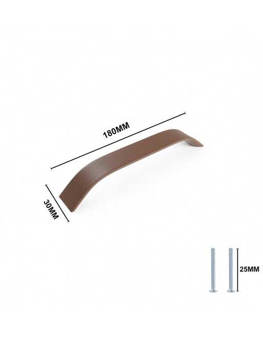 Tiradores y pomos para cajones (ACABADO EN CHOCOLATE, 160MM)