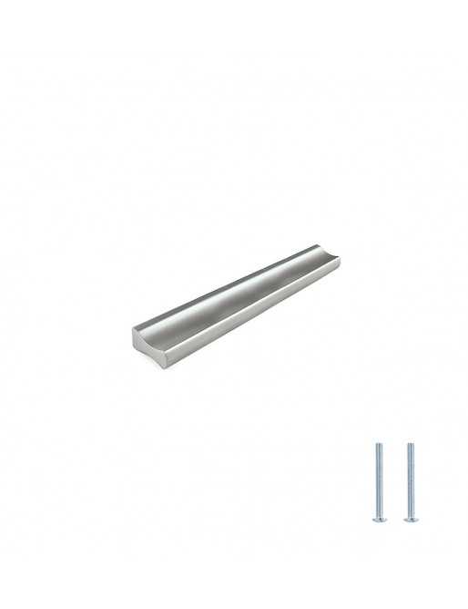 Tiradores y pomos para cajones (ACABADO EN ANODIZADO MATE, 64MM-1)