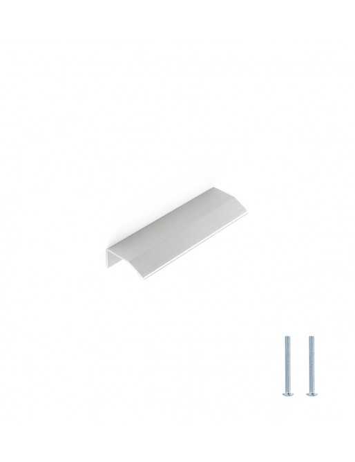 Tiradores y pomos para cajones (ACABADO EN ANODIZADO MATE, 64MM-2)