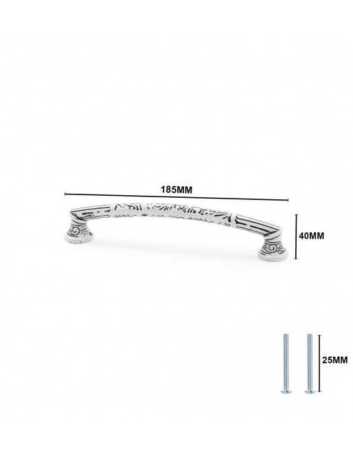 Tiradores y pomos para cajones (ACABADO EN BLANCO, 160MM)