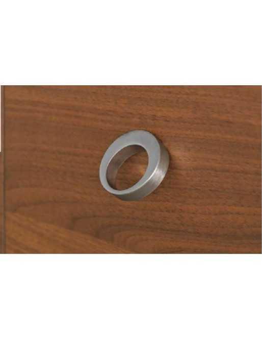 Tiradores y pomos para cajones (ACABADO EN CROMA MATE, 15MM)