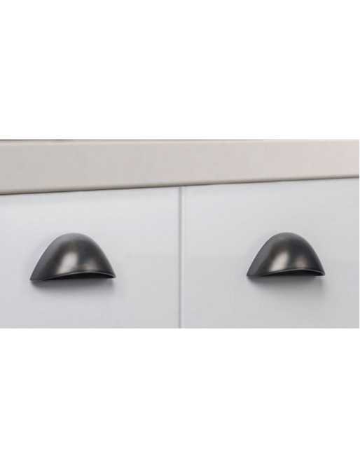 Tiradores y pomos para cajones (ACABADO EN NÍQUEL BISÚ, 64MM)