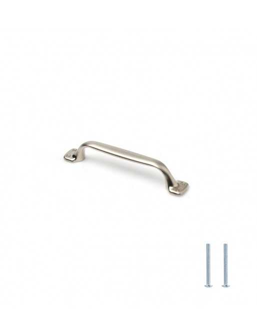 Tiradores y pomos para cajones (ACABADO EN NÍQUEL BISÚ, 96MM-1)
