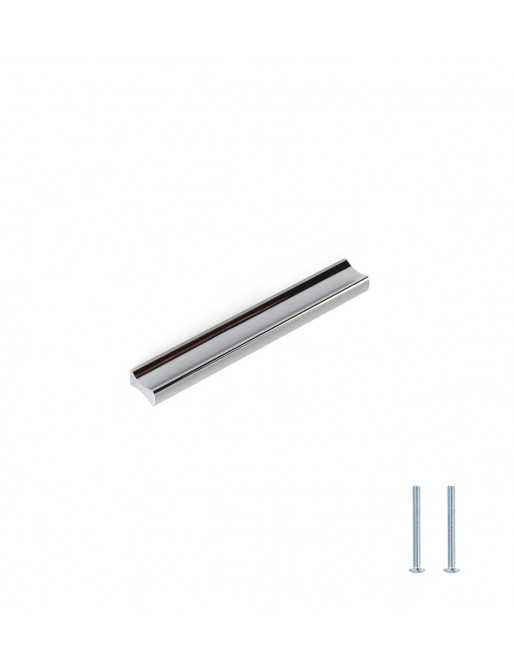 Tiradores y pomos para cajones (ACABADO EN CROMO BRILLO, 96MM-3)