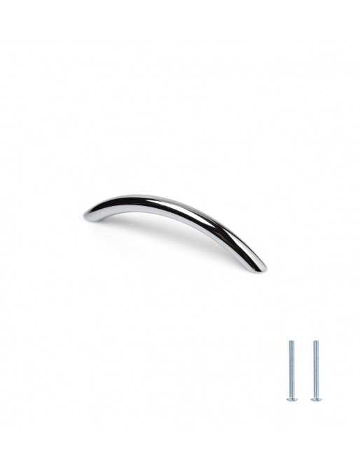 Tiradores y pomos para cajones (ACABADO EN CROMO BRILLO, 96MM-4)