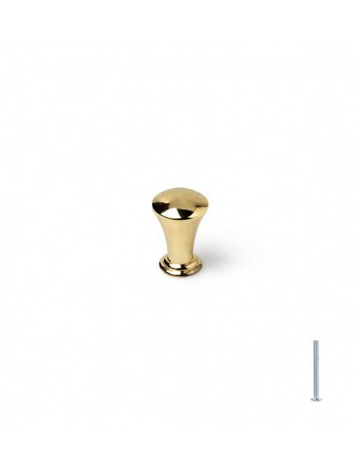 Tiradores y pomos para cajones (ACABADO EN ORO, 25MM-2)