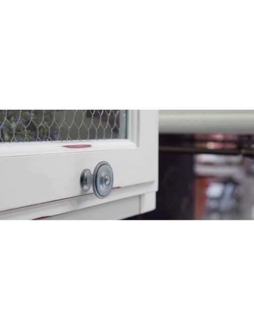 Tiradores y pomos para cajones (ACABADO EN PLATA VIEJA, 46MM)