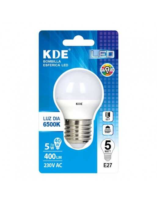 Bombilla g45 5w 6500k luz fria equivale a 40w