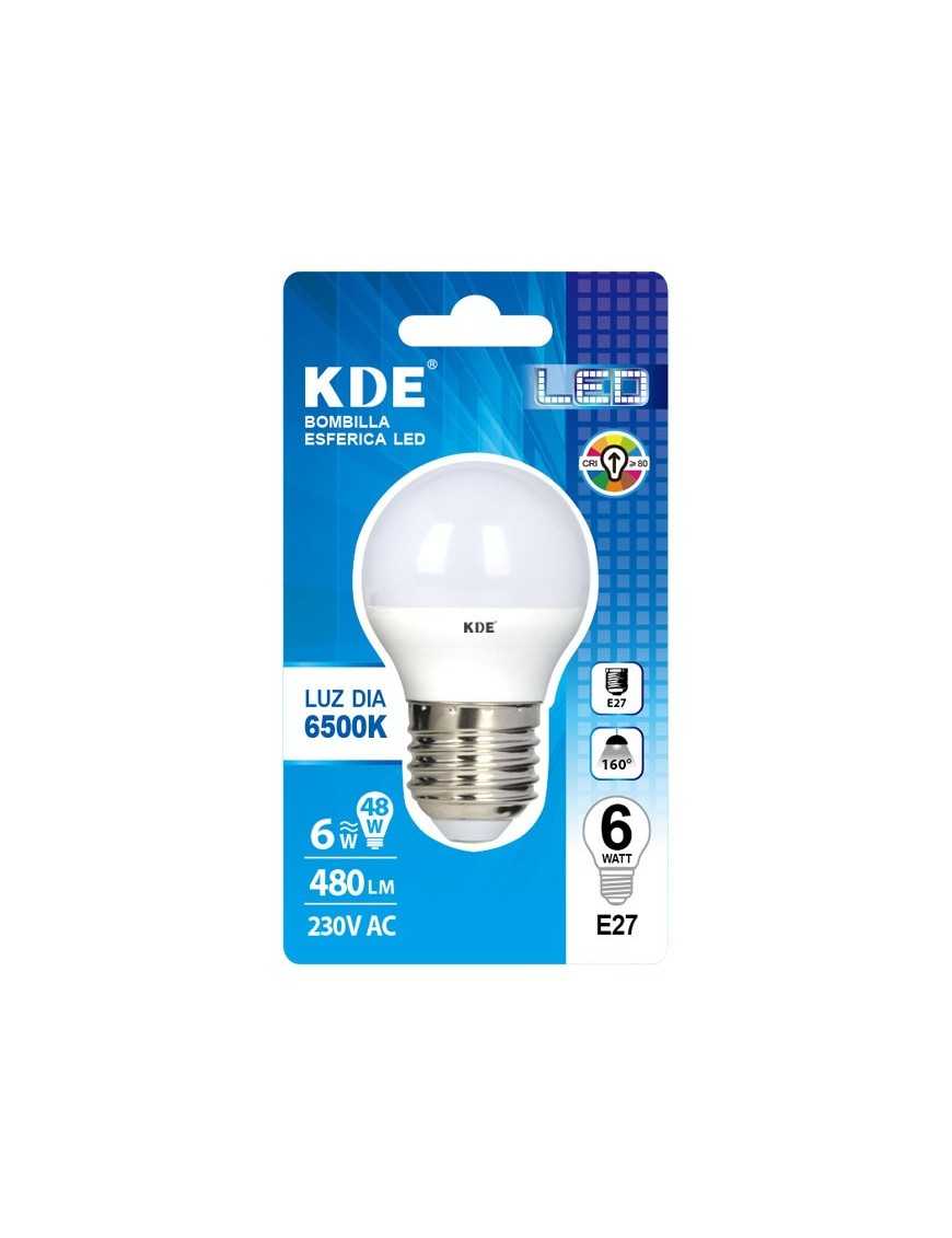 LED G45 6W 6500K Equivale a 48W