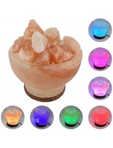 Lámpara de sal del himalaya...