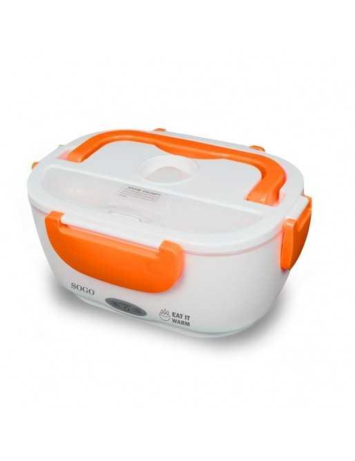 Fiambrera Eléctrica Térmica - Acero Inoxidable de Calidad, 0.45L y 0.65L